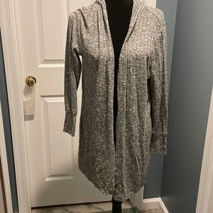 Heathered hooded cardi by Trendy Threads Size 1X